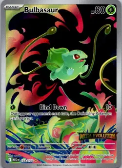 Bulbasaur - (Mega Evolution Stamped) Illustration Rare Miscellaneous Cards & Pro - Image 1