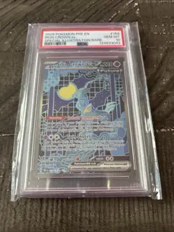 Pokemon TCG Iron Crown EX Prismatic Evolutions Card 158/131 PSA 10 - Image 1