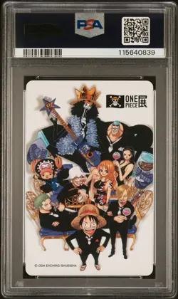 2015 ONE PIECE WANTED POSTER PLAYING CARDS BARTHOLOMEW KUMA PSA 10 - Image 2