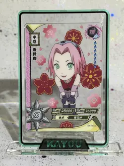 Sakura Haruno NR-TR-045 Official Naruto Kayou Chibi Card - Image 1