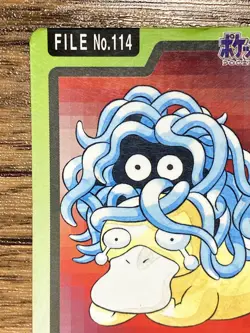 Pokemon Carddass Card Tangela File No.114 Bandai Pocket Monsters 1997 - Image 3