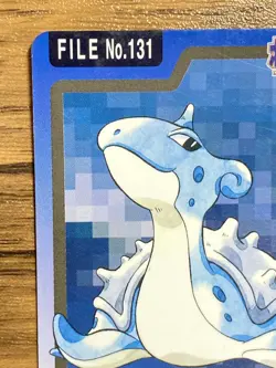 Pokemon Carddass Card Lapras File No.131 Bandai Pocket Monsters 1997 - Image 3