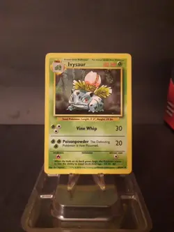 Pokemon Card: Ivysaur Base Set 030/102 Non Holo ( LP ) - Image 2