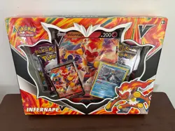 Pokemon TCG Infernape V Box - Factory Sealed - Promo Cards + 4 Booster Packs - 2 - Image 1