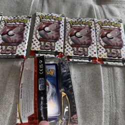 Pokemon Cards. 12 Opened Packs Of Blooming Waters 151 Scarlet & Violet. - Image 2