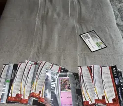 Pokemon Cards. 12 Opened Packs Of Blooming Waters 151 Scarlet & Violet. - Image 5