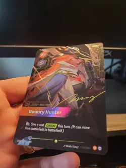 RIFTBOUND - Signed and Overnumbered Miss Fortune Legend Card - Image 1