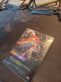 RIFTBOUND - Signed and Overnumbered Miss Fortune Legend Card - Image 4