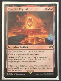 The Fire Crystal Final Fantasy Regular - Image 1