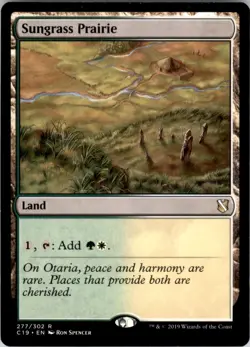 Sungrass Prairie Commander 2019 (C19), Rare, English - Image 1