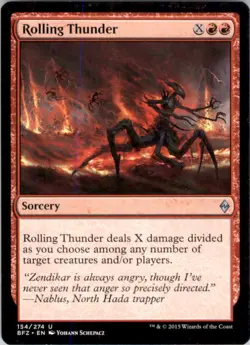 Battle for Zendikar #154 Rolling Thunder - Image 1