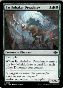 The Lost Caverns of Ixalan #183 Earthshaker Dreadmaw - Image 1
