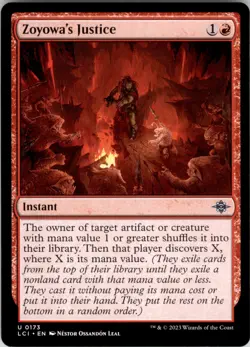 The Lost Caverns of Ixalan #173 Zoyowa's Justice - Image 1