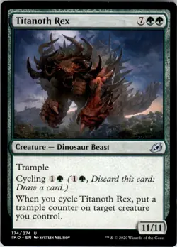 Ikoria: Lair of Behemoths #174 Titanoth Rex - Image 1