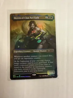 Meren Of Clan Nel Toth NM BORDERLESS FOIL MTG! Secret Lair - Image 1