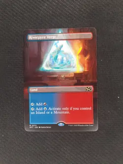 MTG Aetherdrift - Riverpyre Verge (Borderless) rare R 0372 - Image 1