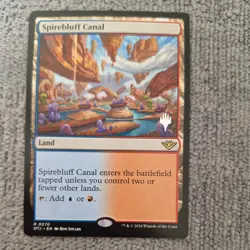 MTG Spirebluff Canal - Outlaws of Thunder Junction - Image 1