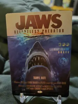 MTG Secret Lair Drop Jaws Relentless Predator MYTHIC FOIL - Image 1