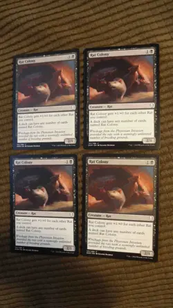 Magic: the Gathering / MtG Rat Colony x4 Dominaria - Image 1
