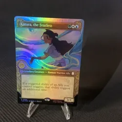 Mint/Near-Mint, English - 1 x MTG Katara, the Fearless - Foil - Showcase Avatar: - Image 1