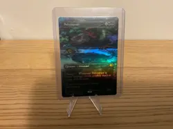 MTG The Lost Caverns of Ixalan LCI Mythic Polyraptor Borderless 0012 Nm Foil - Image 1