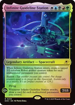 MTG - Infinite Guideline Station - Foil - Edge of Eternities - Magic - Image 1