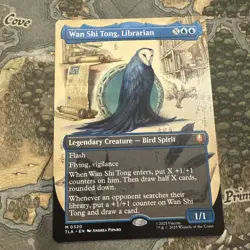 MTG - Wan Shi Tong, Librarian - Borderless Mythic #320 - Avatar: TLA NM - Image 1