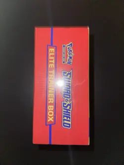 Pokemon TCG Sword and Shield Base Set ETB Elite Trainer Box Zacian, New - Sealed - Image 5