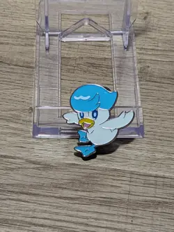 Quaxly Official Pokemon Collector's Pin Enamel Metal Paldea Pin Collection 2023 - Image 2