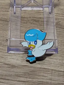 Quaxly Official Pokemon Collector's Pin Enamel Metal Paldea Pin Collection 2023 - Image 4