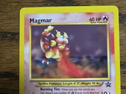 Pokemon Wotc Black Star Promo # 44/53 magmar,,good Looking Card - Image 2