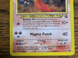 Pokemon Wotc Black Star Promo # 44/53 magmar,,good Looking Card - Image 3
