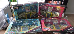 Pokemon TCG Crown Zenith Premium Figure Collection SET Shiny Zacian & Zamazenta - Image 1