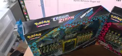 Pokemon TCG Crown Zenith Premium Figure Collection SET Shiny Zacian & Zamazenta - Image 3