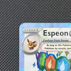Espeon EX Black Star Promo SVP 175 Pokemon TCG Prismatic Evolutions - Image 2