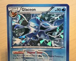 Pokemon TCG Glaceon Plasma Freeze 23/116 Cracked Ice Holo Rare - Image 2