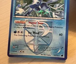 Pokemon TCG Glaceon Plasma Freeze 23/116 Cracked Ice Holo Rare - Image 3