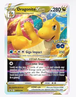 Pokemon GO Dragonite V SWSH235 Dragonite VSTAR SWSH236 Promos Charizard Pikachu - Image 4