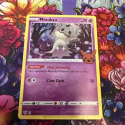 Pokemon TCG Mimikyu Promo (Trick or Trade Halloween) 081/189 (MINT) - Image 1