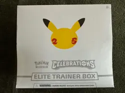 *NEW* Sealed Pokemon TCG 25th Anniversary Celebrations Elite Trainer Box 820650809439 - Image 1