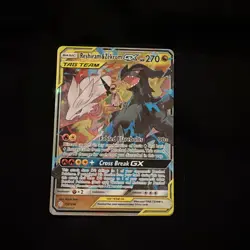 2019 Pokemon Sun & Moon Cosmic Eclipse Reshiram Zekrom Tag Team GX Holo #157/236 - Image 1