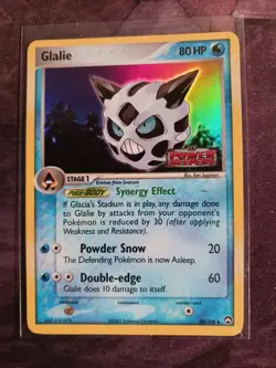 2007 Pokemon EX Power Keepers Glalie Reverse Foil #30 - Image 1