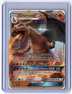 Charizard GX - SM195 Promo Holo LP/MP Pokemon SM Promos - Image 1