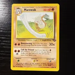 Pokemon 1999 Marowak 39/64 Jungle Unlimited Uncommon Mint - Image 1