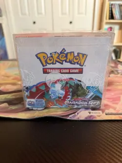 Pokemon Scarlet And Violet Paradox Rift Booster Box Factory Sealed. - Image 1