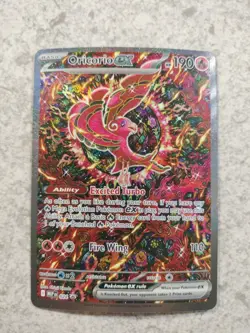 POKEMON CHARIZARD X UPC EXCLUSIVE MEGA EVOLUTIONS ORICORIO EX BLACK STAR PROMO - Image 1