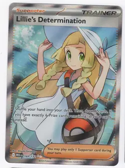 Pokemon TCG Lillie's Determination 169/132 Mega Evolution Ultra - Image 1