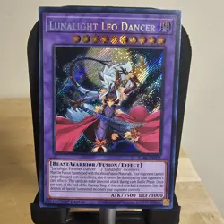 Lunalight Leo Dancer 1st Edition Secret Rare RA04-EN053 Yu-Gi-Oh - Image 1