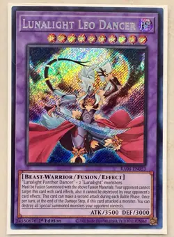 Lunalight Leo Dancer 1st Edition Secret Rare RA04-EN053 Yu-Gi-Oh - Image 1