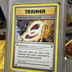 PSA 8 2016 POKEMON CARD CHARIZARD SPRIT LINK EVOLUTIONS #75/108 - Image 2